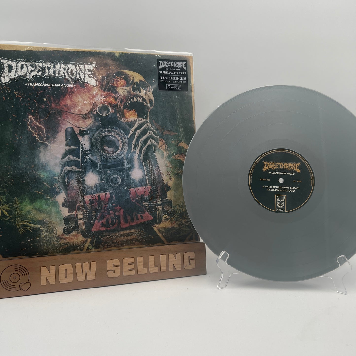 Dopethrone - Transcanadian Anger Vinyl LP Reissue Silver