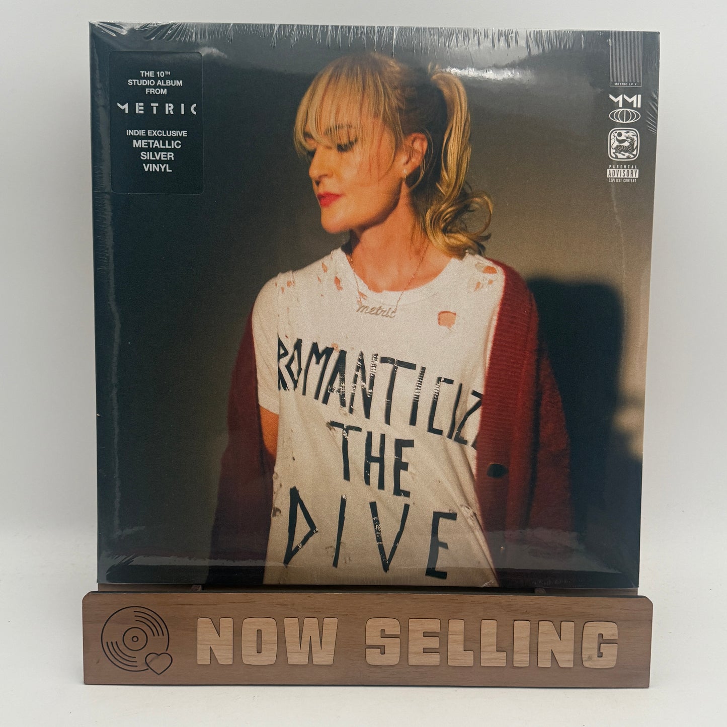 Metric - Romanticize The Dive Vinyl LP Metallic Silver SEALED Indie Exclusive