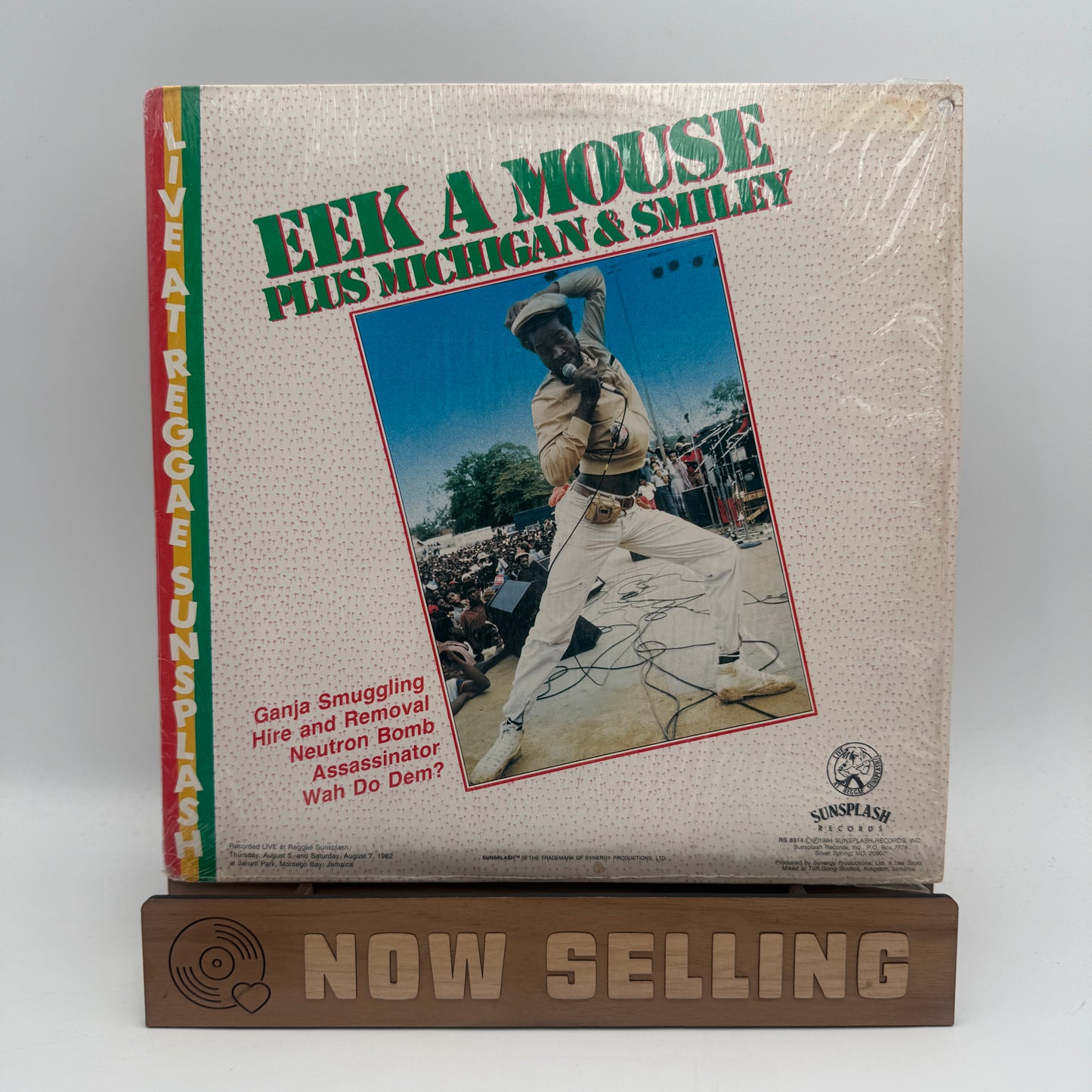 Eek A Mouse / Michigan & Smiley ‎– Live At Reggae Sunsplash Vinyl LP