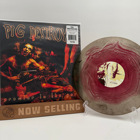 Pig Destroyer - Prowler In The Yard Vinyl LP Oxblood Black Ripple Effect