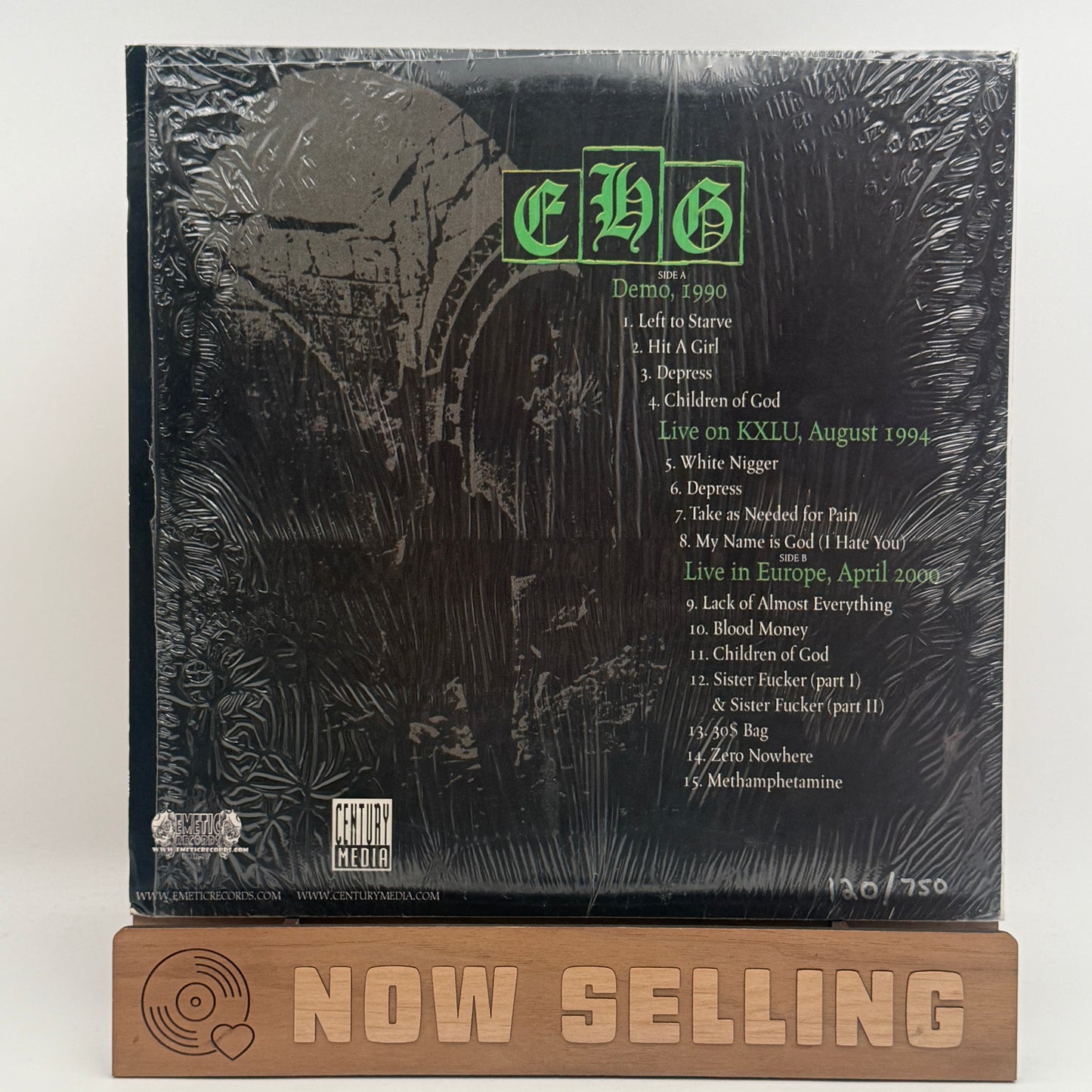 EyeHateGod - 10 Years Of Abuse (And Still Broke) Vinyl LP Original 1st Press Numbered