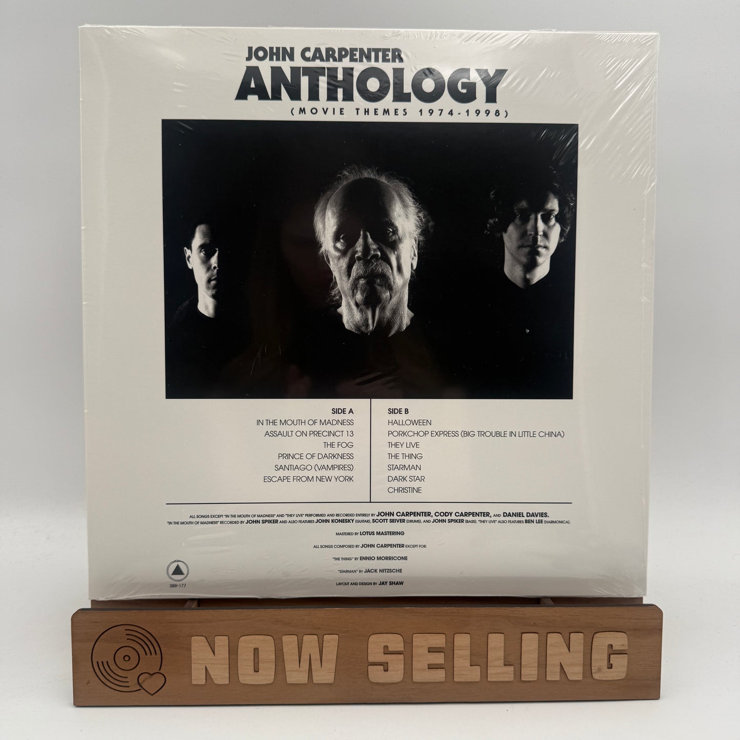 John Carpenter - Anthology (Movie Themes 1974-1998) Vinyl LP Black SEALED