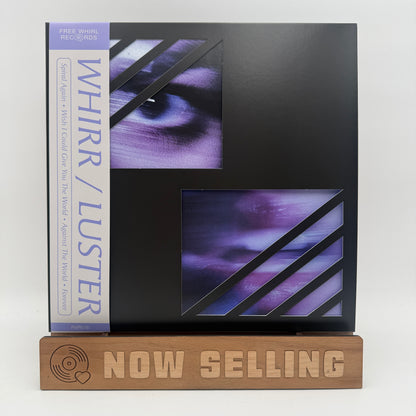 Whirr / Luster - Whirr & Luster Split Vinyl Magenta w/ Black Splatter
