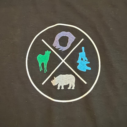 Hum Band Icons T-Shirt Size L You'd Prefer An Astronaut Downward Is Heavenward