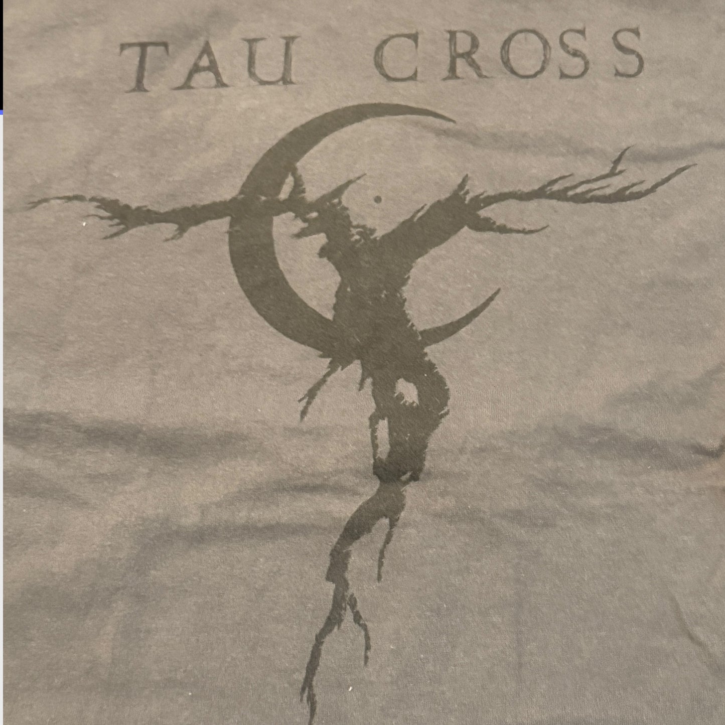 Tau Cross Band Dark Gray T-Shirt Size L