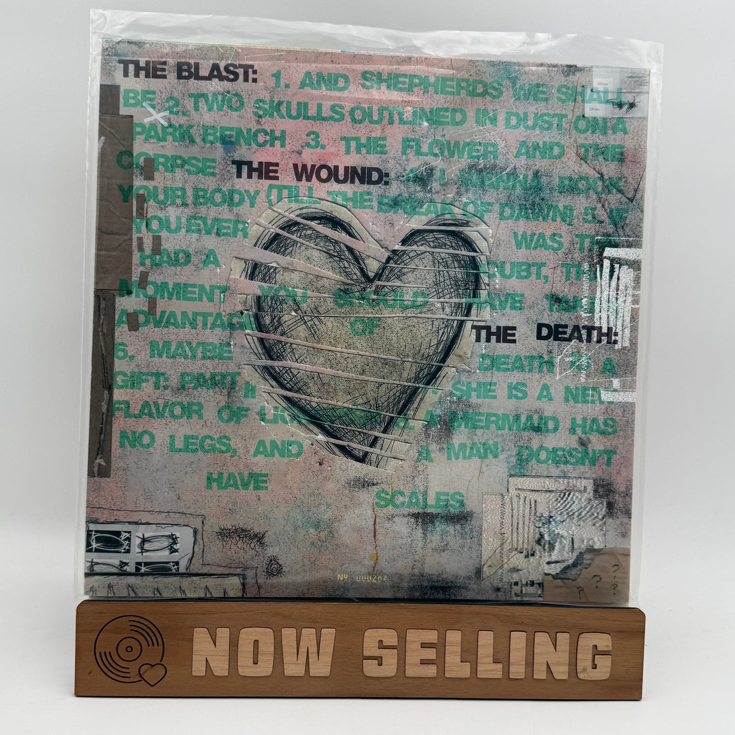 Flesh And Blood Robot - The Sounds That Revolvers Make Vinyl LP Colorwave Sig Wax Vessel