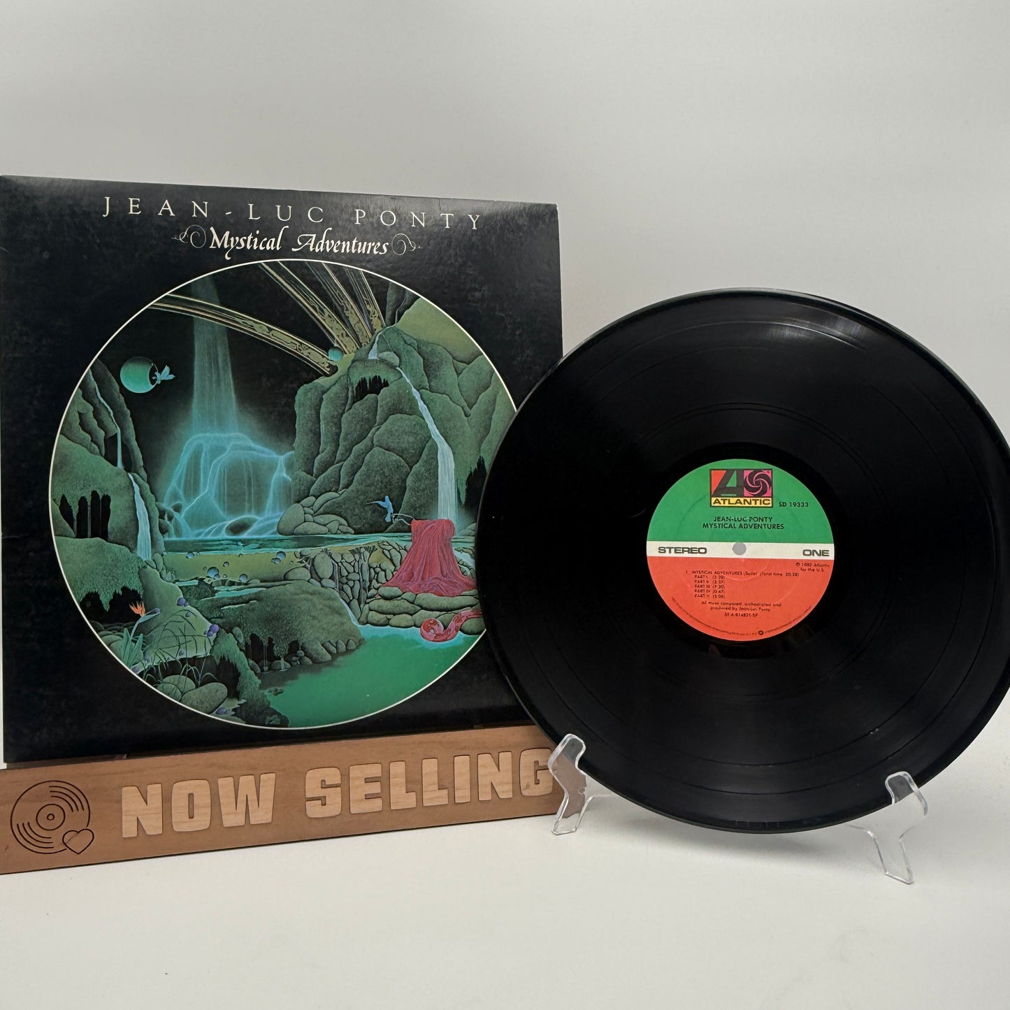 Jean-Luc Ponty 5 Vinyl Record Lot - Aurora (SEALED!), Cosmic Messenger, Taste for Passion, Mystical Adventures, Individual Choice
