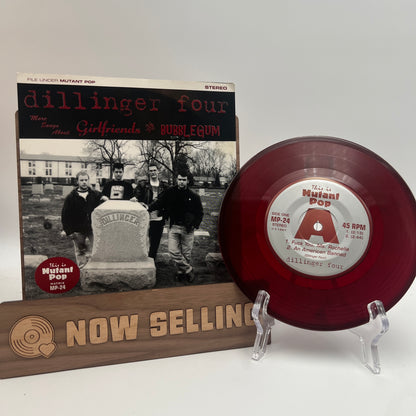 Dillinger Four - More Songs About Girlfriends & Bubblegum Vinyl 7" Original 1st Press Red
