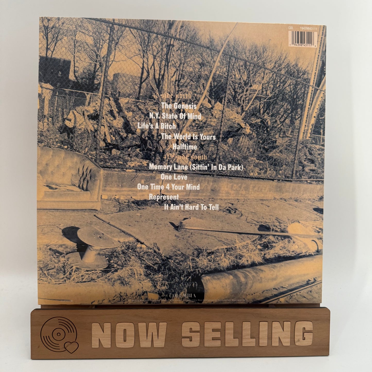 Nas - Illmatic Vinyl LP Reissue Clear