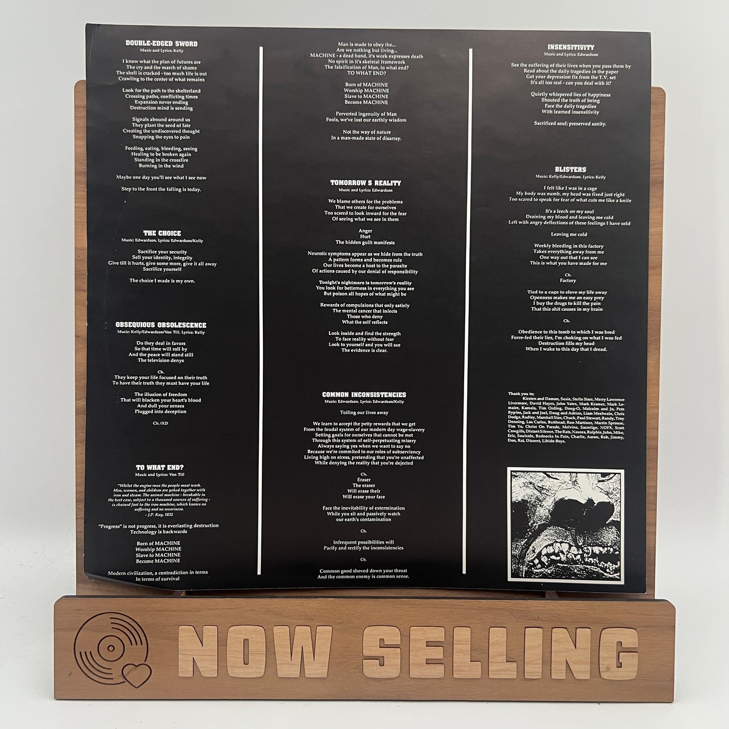 Neurosis - The Word As Law Vinyl LP Original 1st Press