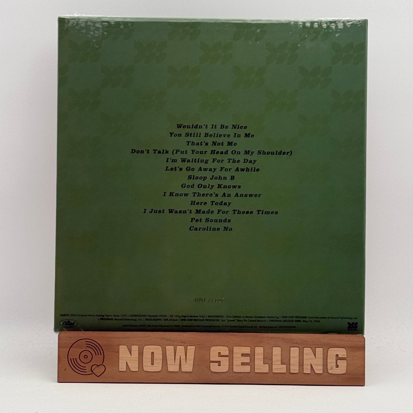 The Beach Boys - Pet Sounds Vinyl LP Mono Numbered DSS One-Step SEALED Audiophile