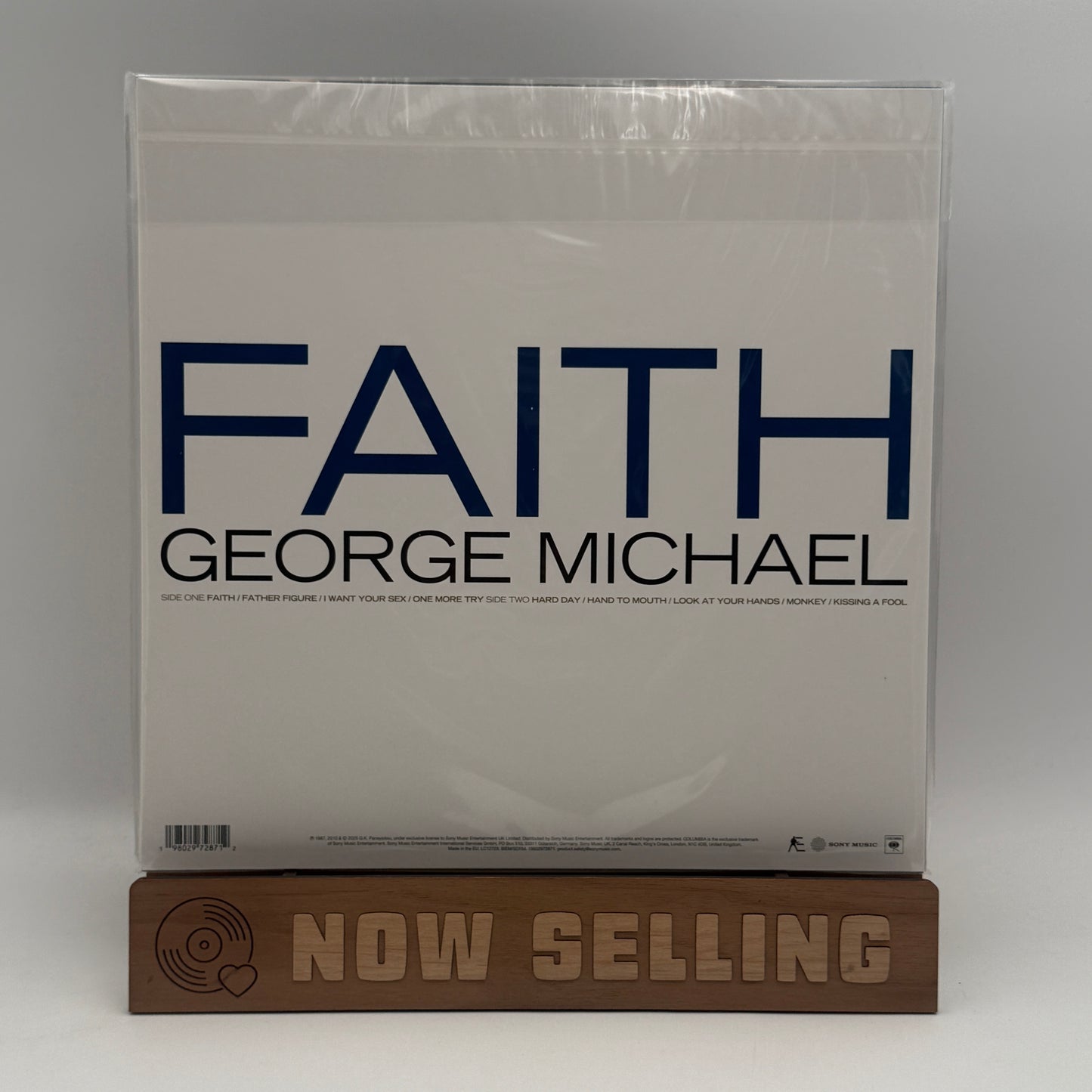 George Michael - Faith Vinyl 1 LP Reissue Half Speed Mastered