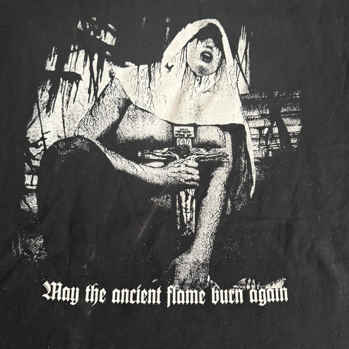 Mütiilation Black Metal Band Black Millenium (Grimly Reborn) T-Shirt Size S Mutiilation