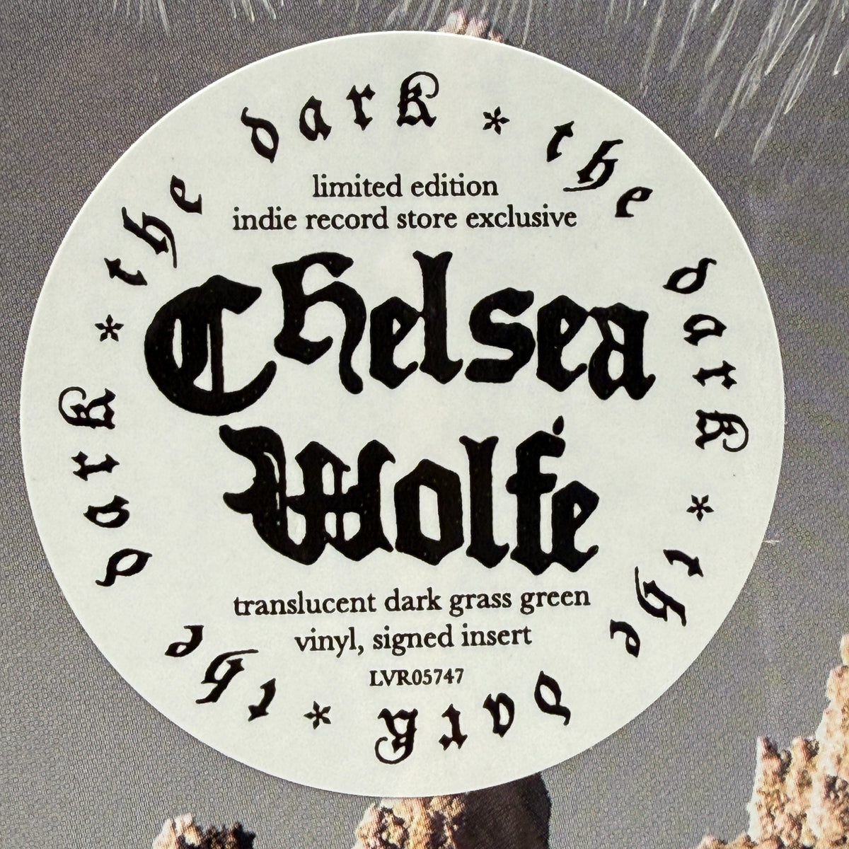Chelsea Wolfe - The Dark Vinyl LP Dark Green SEALED w/ SIGNED Insert