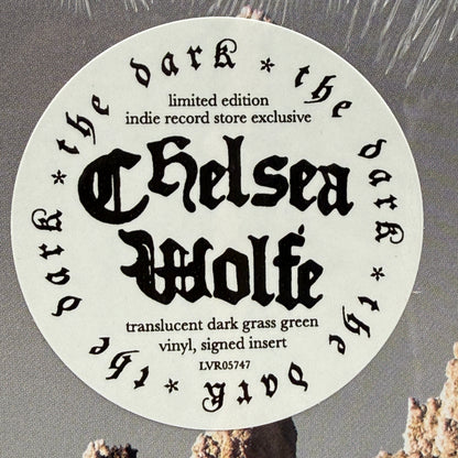 Chelsea Wolfe - The Dark Vinyl LP Dark Green SEALED w/ SIGNED Insert