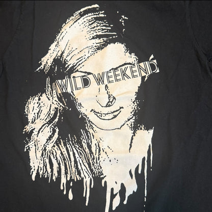 Wild Weekend Punk Band Paris Hilton T-Shirt Size S Tibute Band To The Zeros Jungle Fever