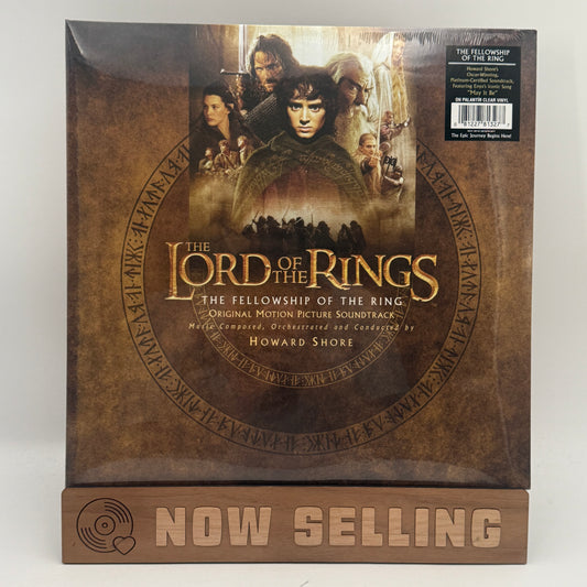 The Lord Of The Rings: The Fellowship Of The Ring Soundtrack Vinyl Palantir Clear SEALED Howard Shore