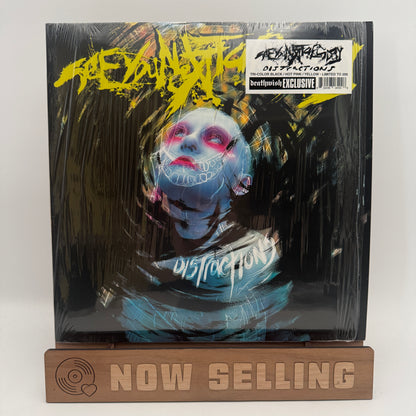 See You Next Tuesday - Distractions Vinyl LP Tri-Color Black/Hot Pink/Yellow Deathwish
