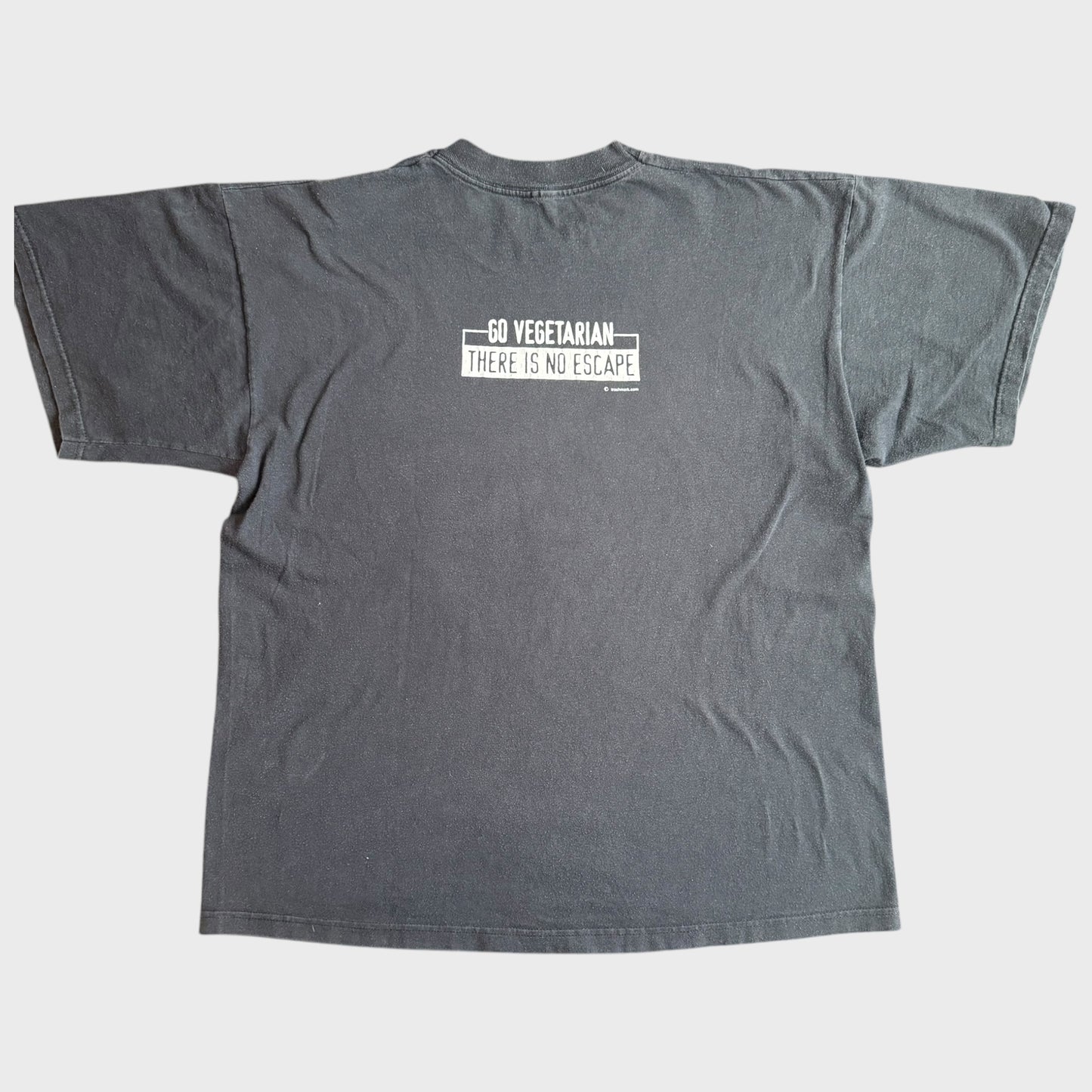 Good Riddance Band Go Vegetarian, There Is No Escape Vintage T-Shirt Size XL