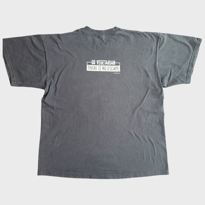 Good Riddance Band Go Vegetarian, There Is No Escape Vintage T-Shirt Size XL