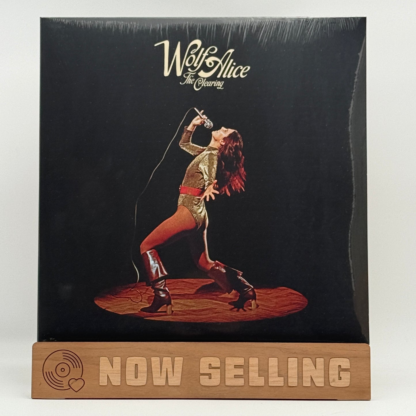 Wolf Alice - The Clearing Vinyl LP Coke Bottle Clear SIGNED Insert SEALED