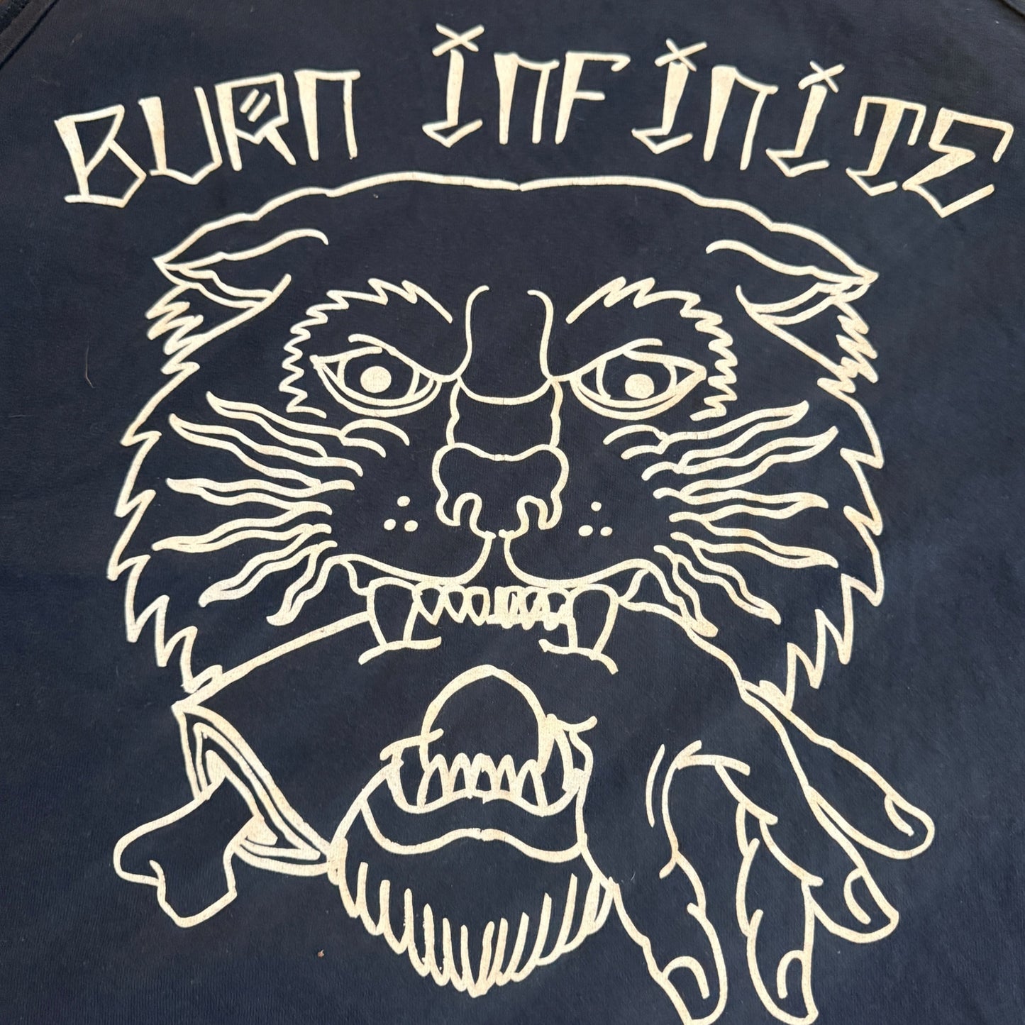 Burn Infinite Hardcore Band Tank Top Size XL