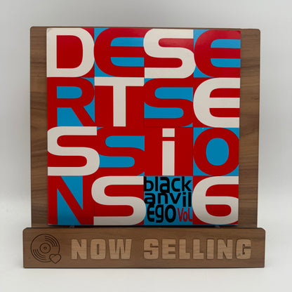 Desert Sessions - Black Anvil Ego Vol 6 Vinyl 10" Clear Original QOTSA
