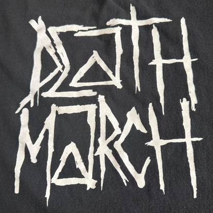 Death March Band Logo D-Beat T-Shirt Size XL