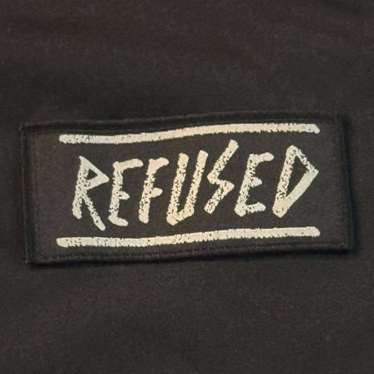 Refused Band Old Logo Track Jacket Size XL
