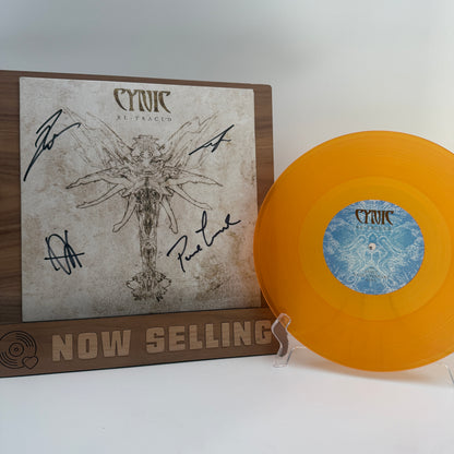 Cynic - Re-Traced Vinyl EP 10" Orange SIGNED Original 1st Press