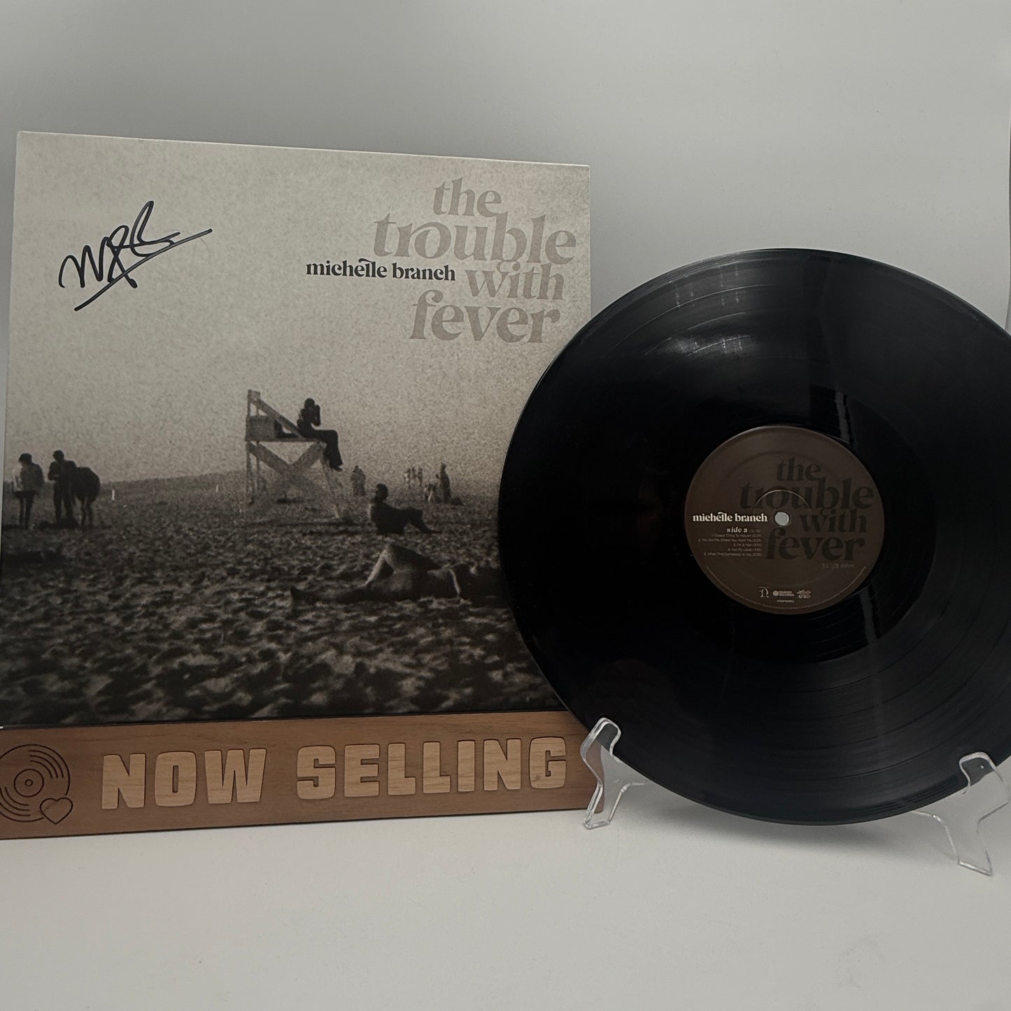 Michelle Branch - The Trouble With Fever Vinyl LP SIGNED