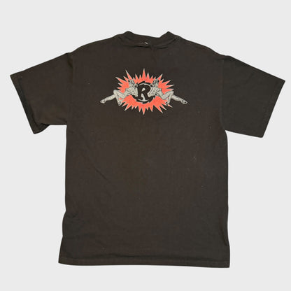 Roadsaw Band Rawk N' Roll Vintage T-Shirt Size M No Tag Slapshot Nebula Scissorfight
