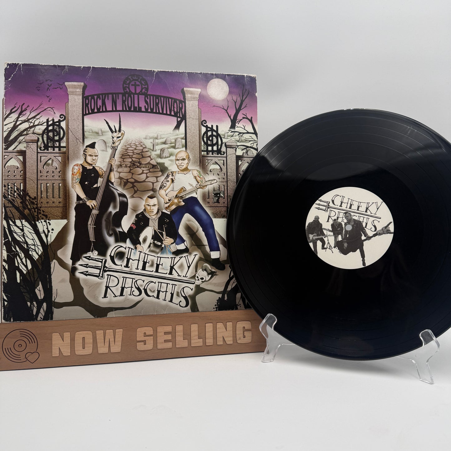 Cheeky Rascals ‎– Rock'N'Roll Survivor Vinyl LP German Rockabilly Psychobilly