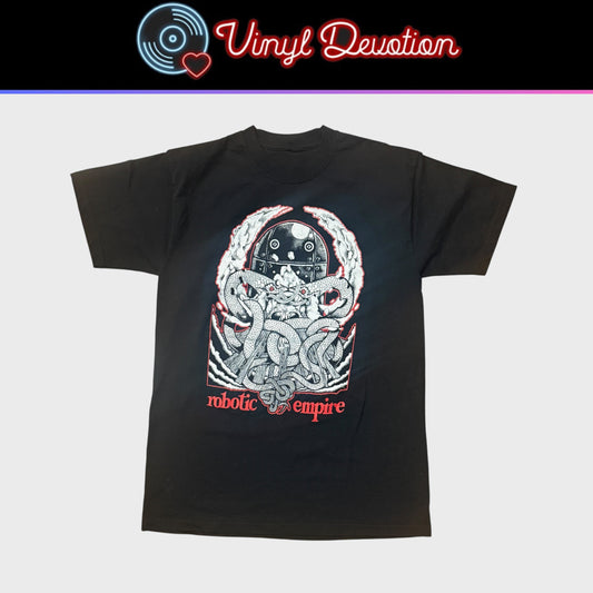 Robotic Empire Record Label Vintage T-Shirt Size M Hydra Head