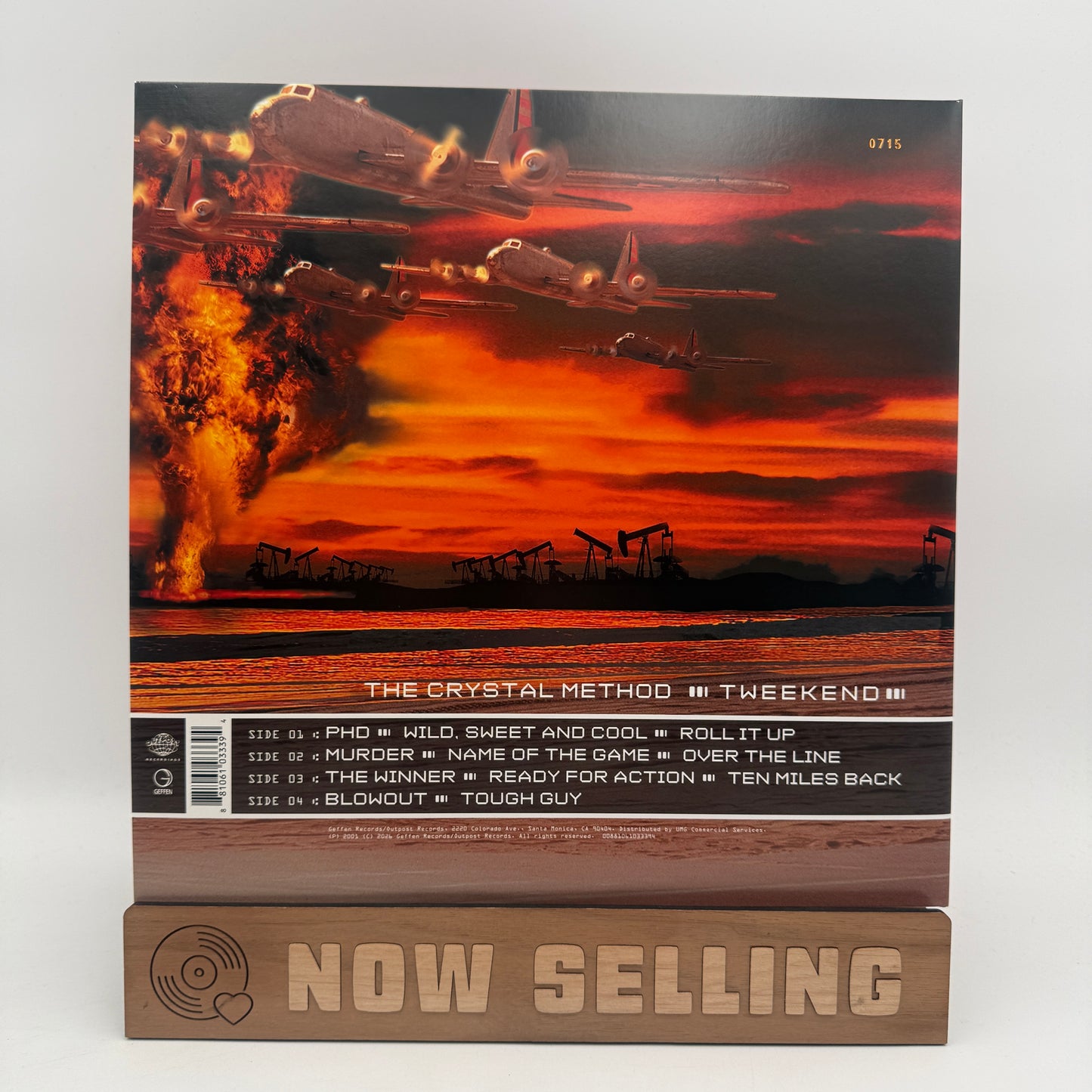 The Crystal Method - Tweekend Vinyl LP Reissue Orange Nuclear Fusion IVC