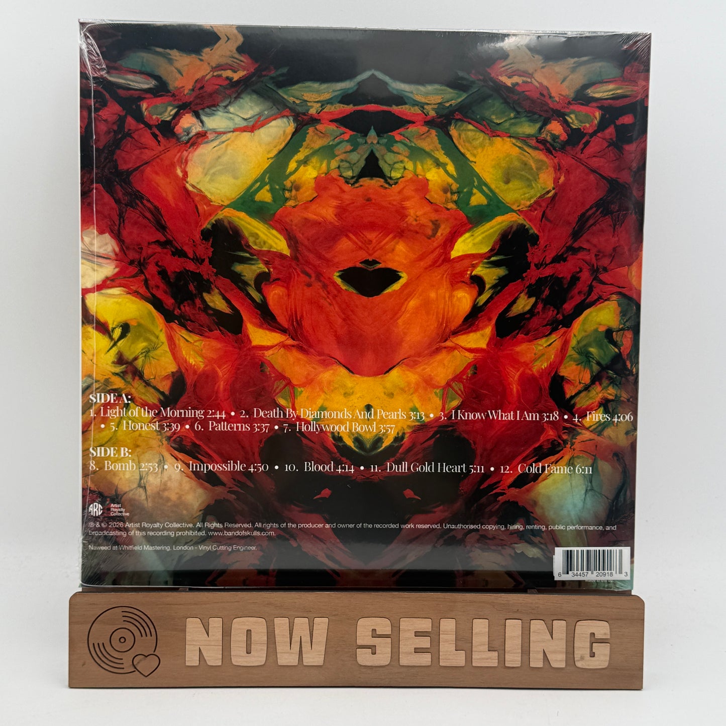 Band Of Skulls - Baby Darling Doll Face Honey Vinyl LP Reissue Yellow SEALED