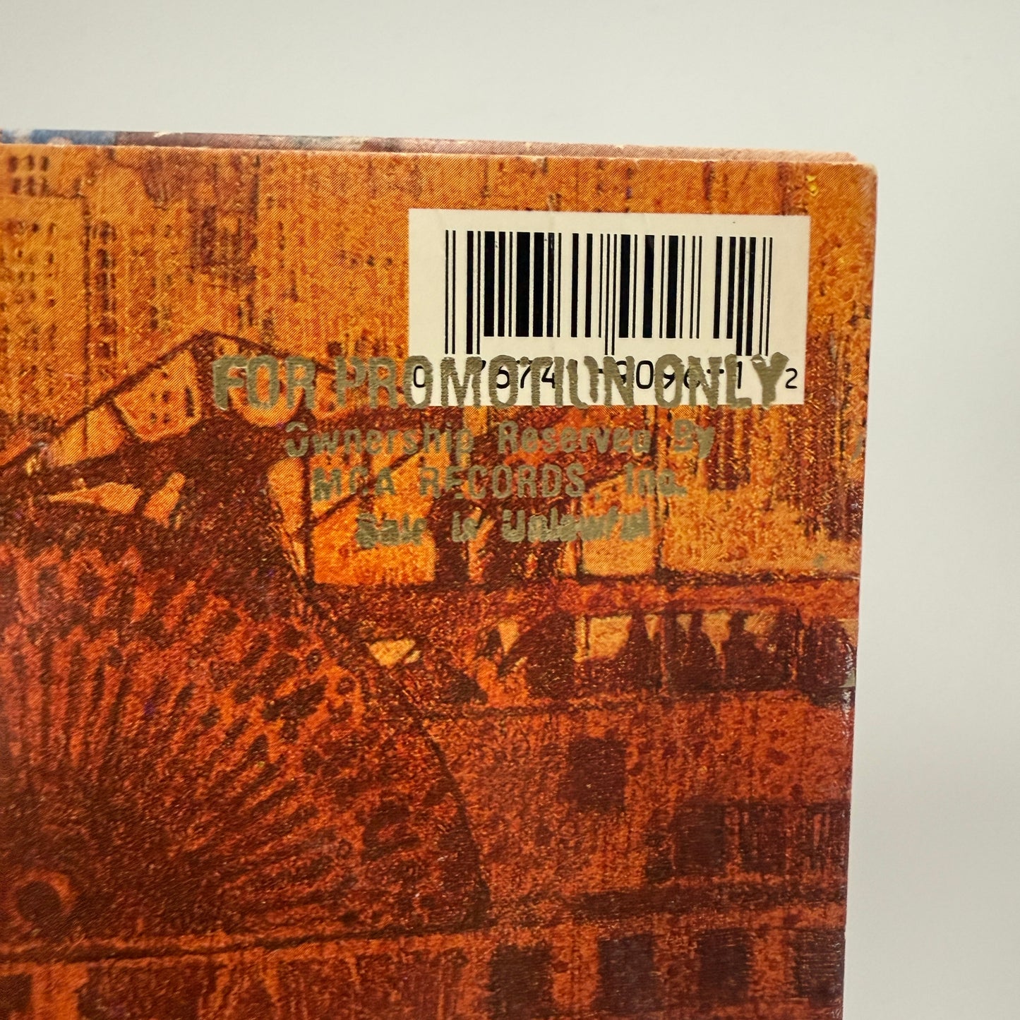 An American Tail Soundtrack Vinyl LP Gold Promo Stamp James Horner