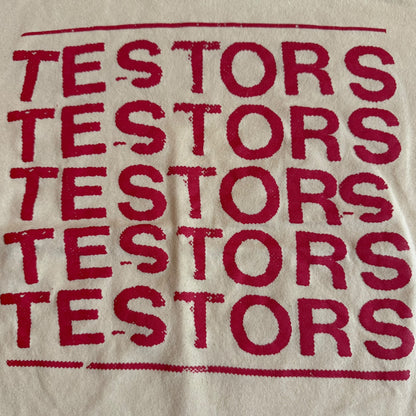 Testors Band Logo Yellow T-Shirt Size S Sonny Vincent
