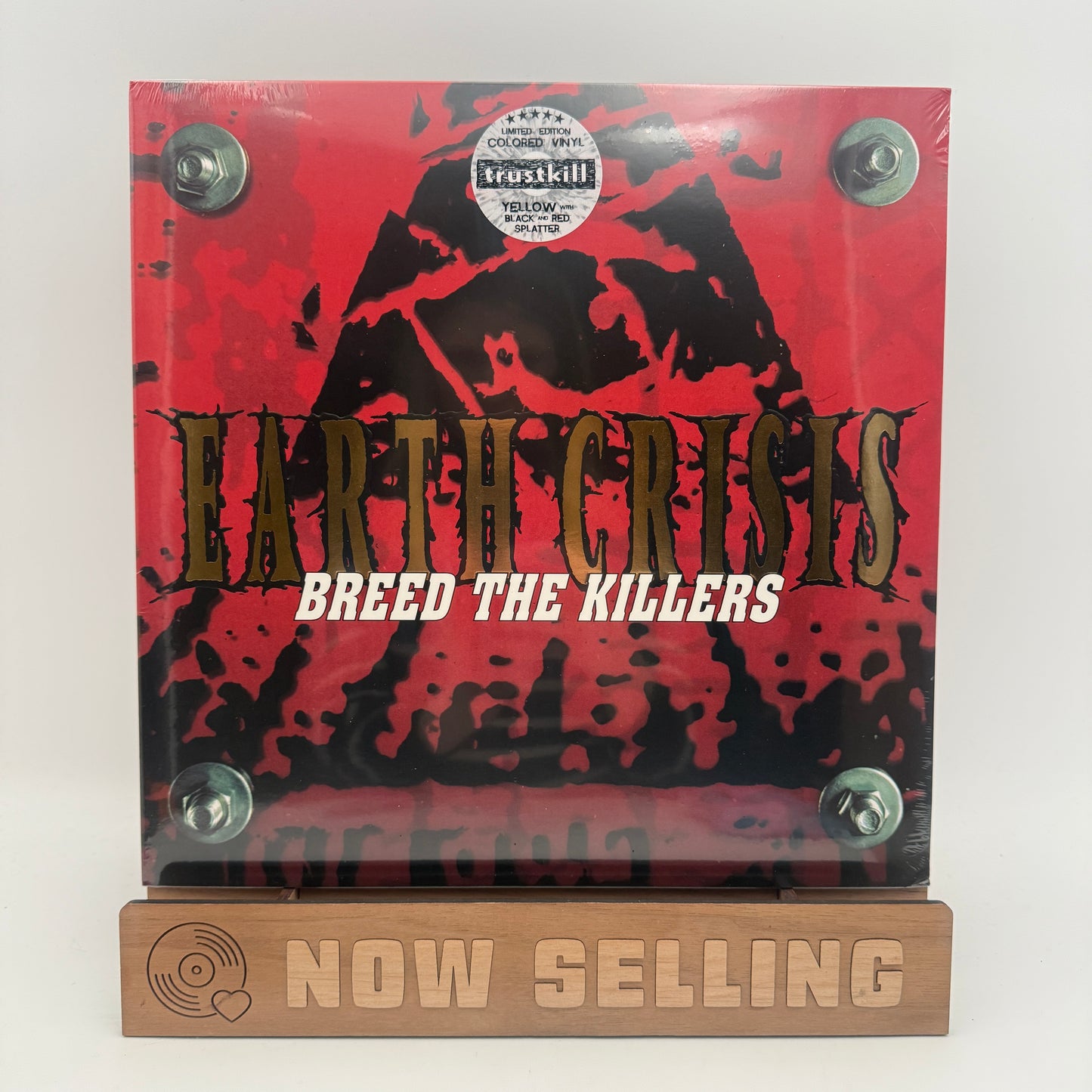 Earth Crisis - Breed The Killers Vinyl LP Reissue Yellow Red Black Splatter SEALED