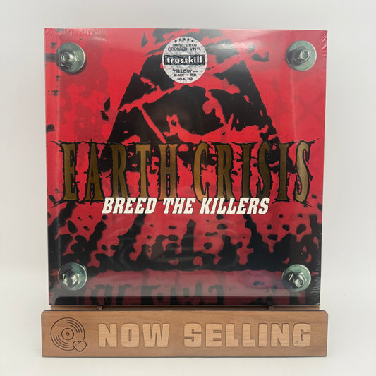 Earth Crisis - Breed The Killers Vinyl LP Reissue Yellow Red Black Splatter SEALED