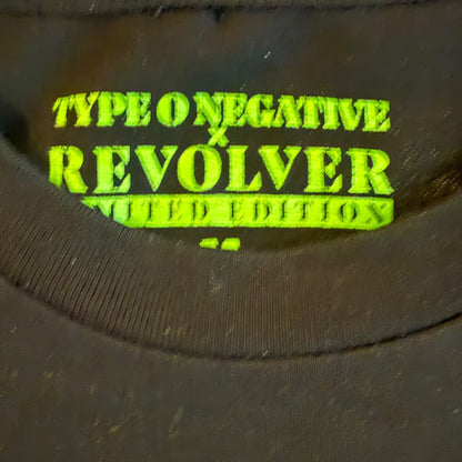 Type O Negative Band Limited Edition Revolver T-Shirt Size M Numbered
