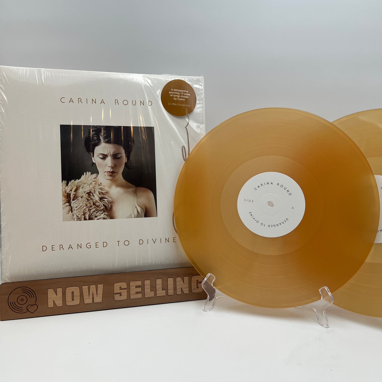 Carina Round - Deranged To Divine Gold Limited Edition Vinyl LP SIGNED
