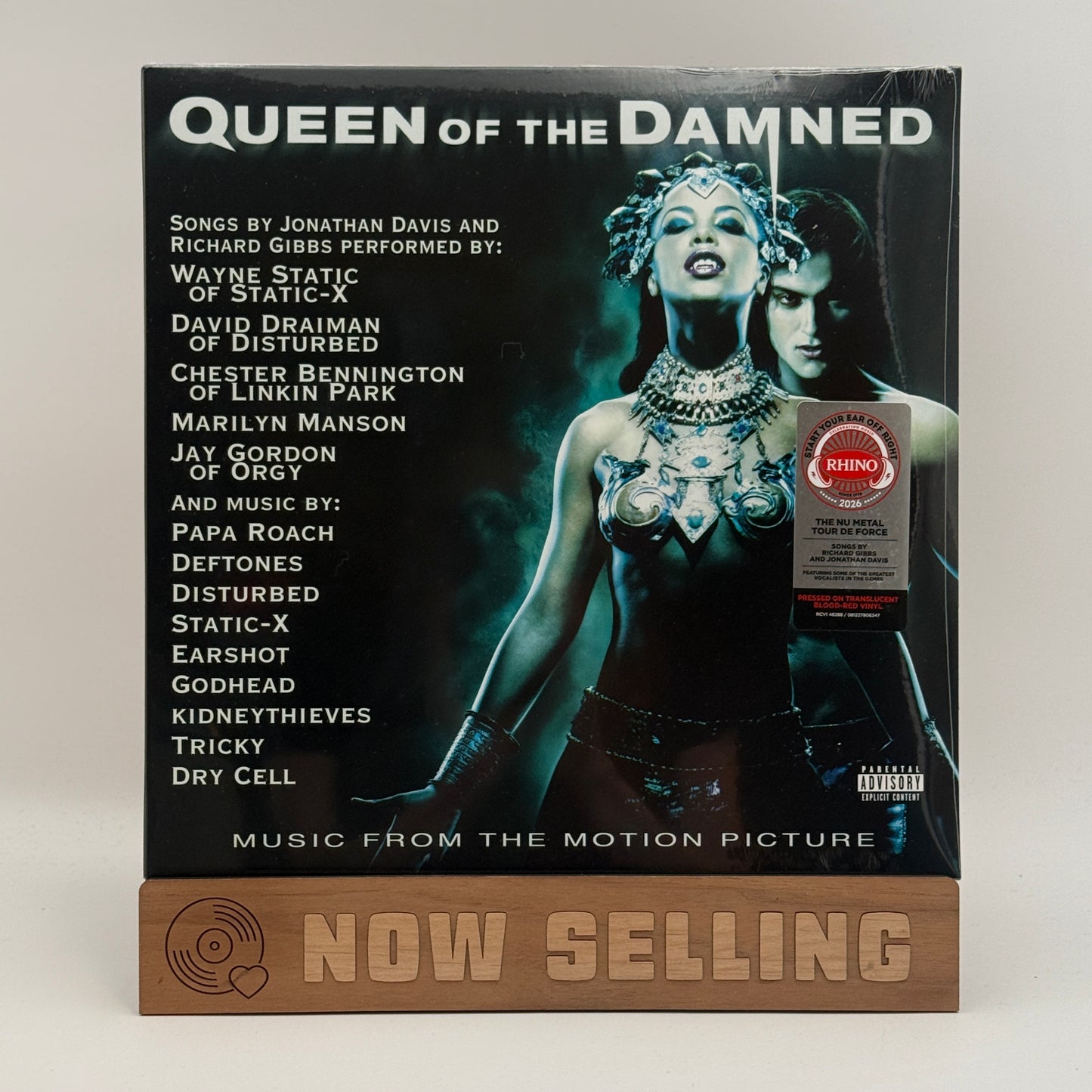 Queen Of The Damned Soundtrack Vinyl LP Red SEALED SYEOR