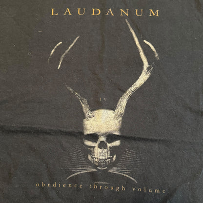 Laudanum Band Obedience Through Volume T-Shirt Size M