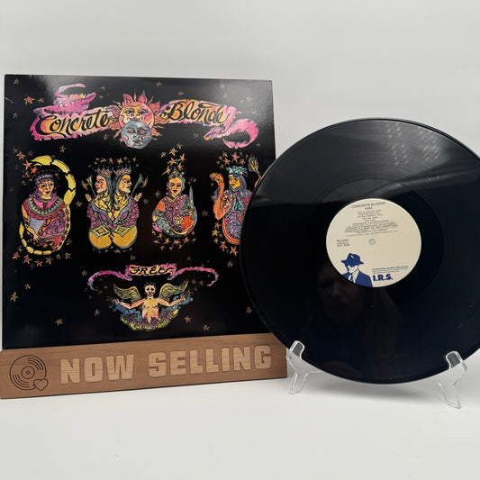 Concrete Blonde - Free Vinyl LP Original 1st Press Gold Promo Stamp