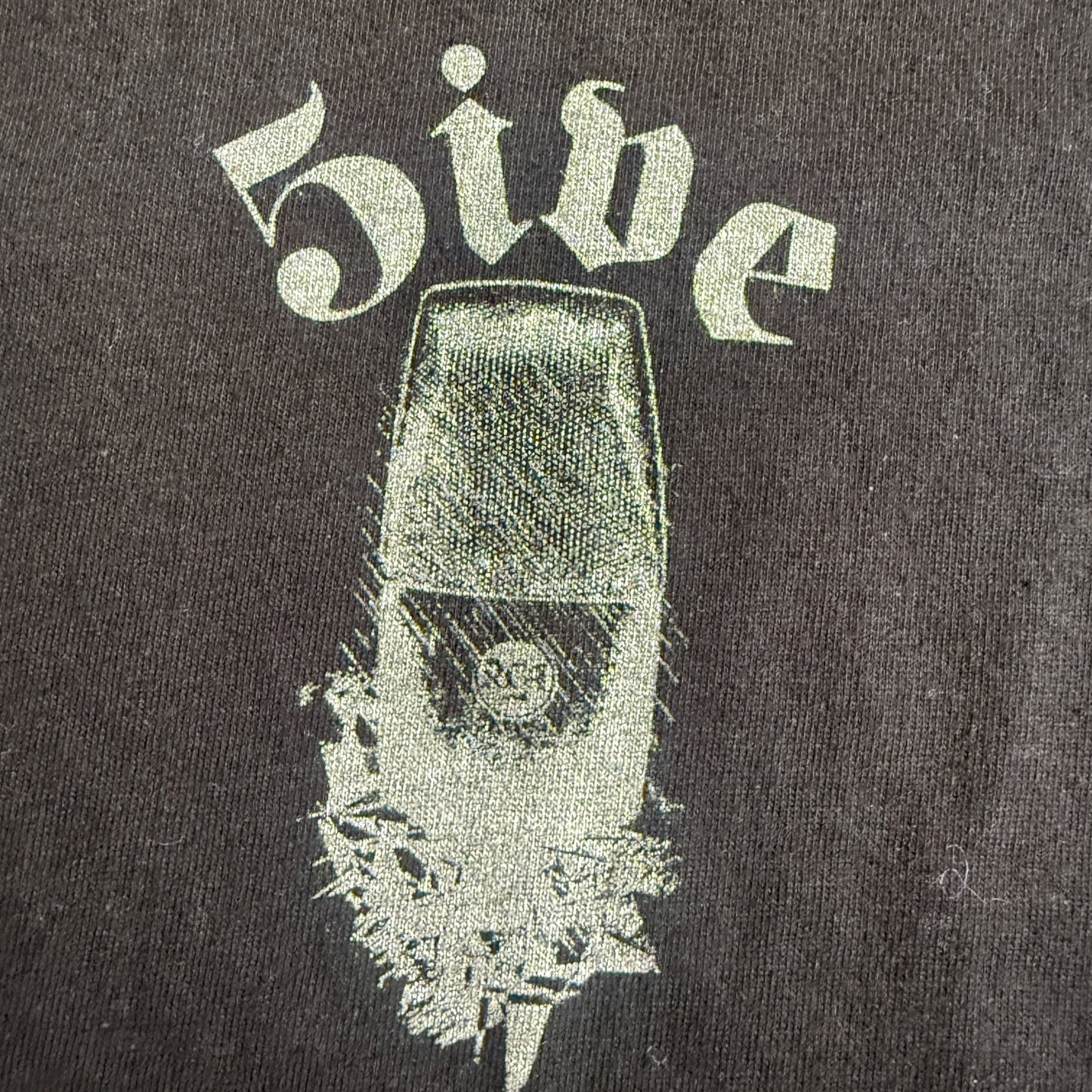 5ive Band Mic Y2K Vintage T-Shirt Size M Palms Gozu ISIS The Band Red Sparowes Cable
