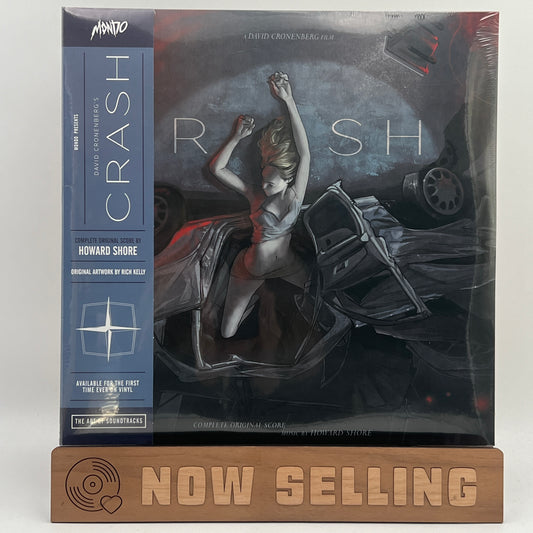 Crash Soundtrack Vinyl LP SEALED David Cronenberg Howard Shore