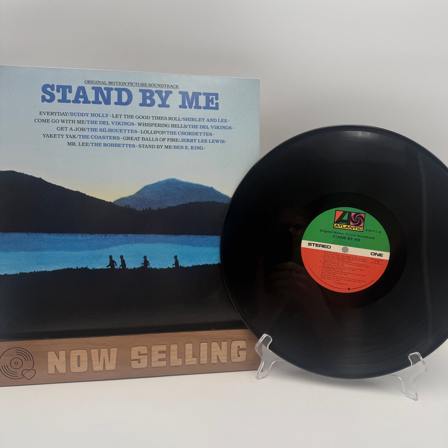 Stand By Me Soundtrack Vinyl LP Original 1st Press Buddy Holly Ben E. King Jerry Lee Lewis