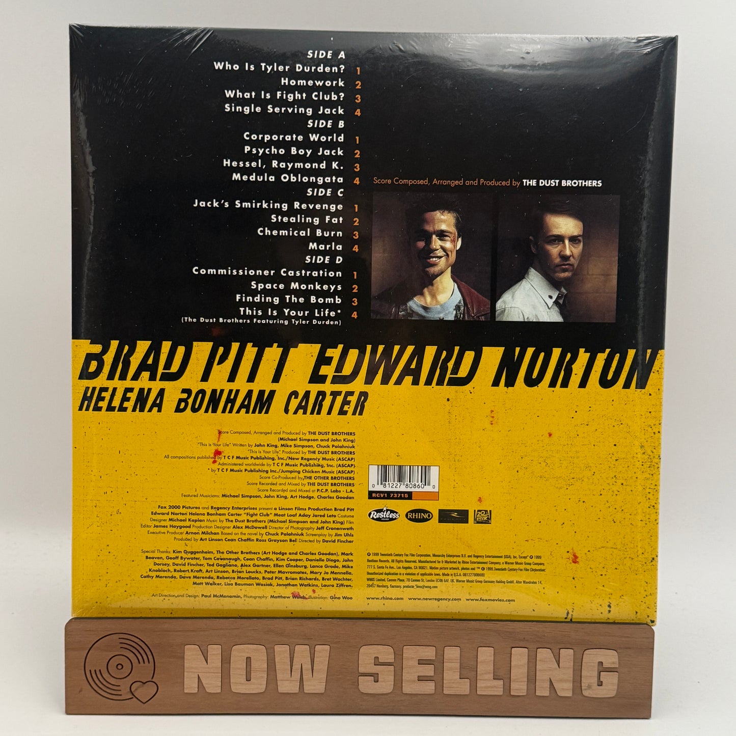 The Dust Brothers - Fight Club Soundtrack Vinyl LP Pink SEALED SYEOR
