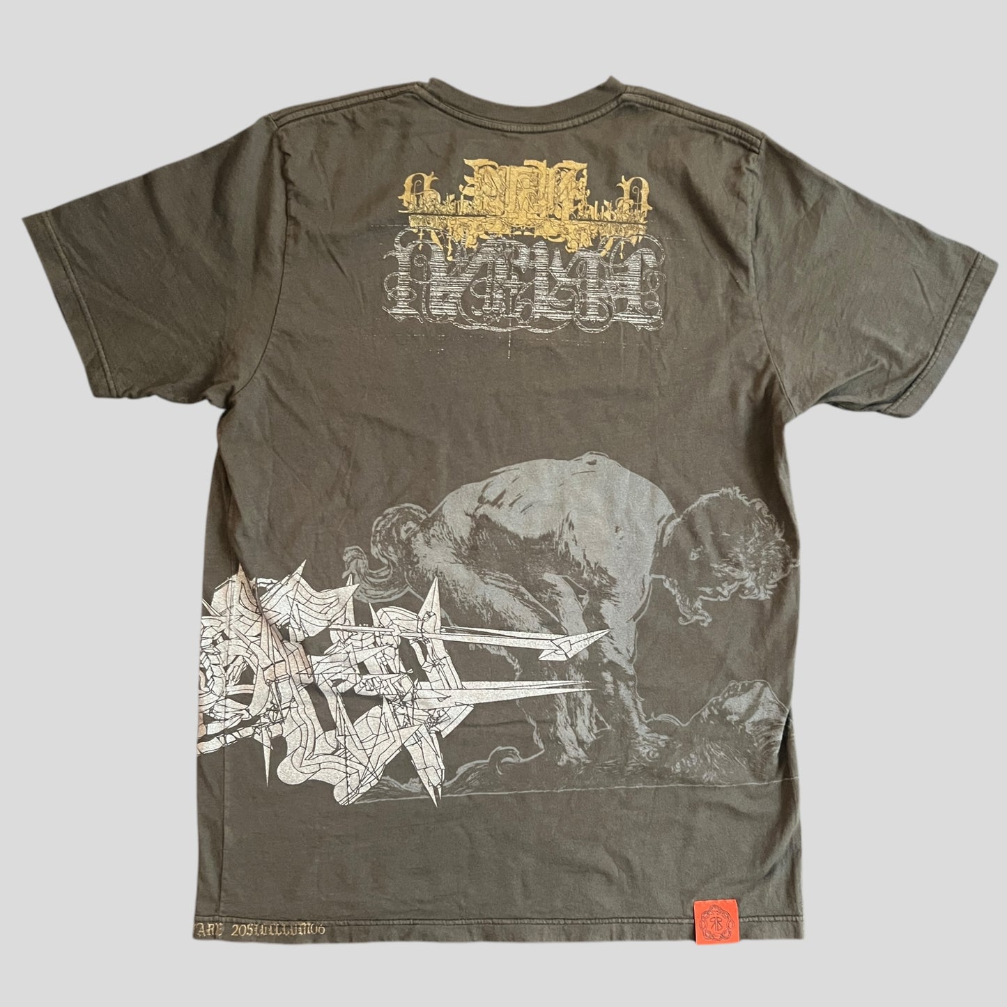 Robotic Boot Stephen O'Malley Khanate T-Shirt Size M Burning Witch Sunn O))) 2XH VS. HHR